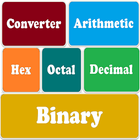 Icona Binary, Decimal, Hex & Octal Numbers Conversion