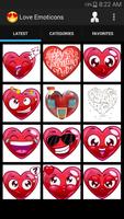 Emoticones de Amor Poster