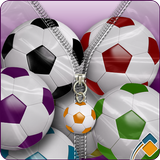 Football Zipper Lock أيقونة