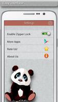 Panda Zipper Lock screenshot 3