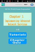 MCSA 70-412 Exam Preparation poster