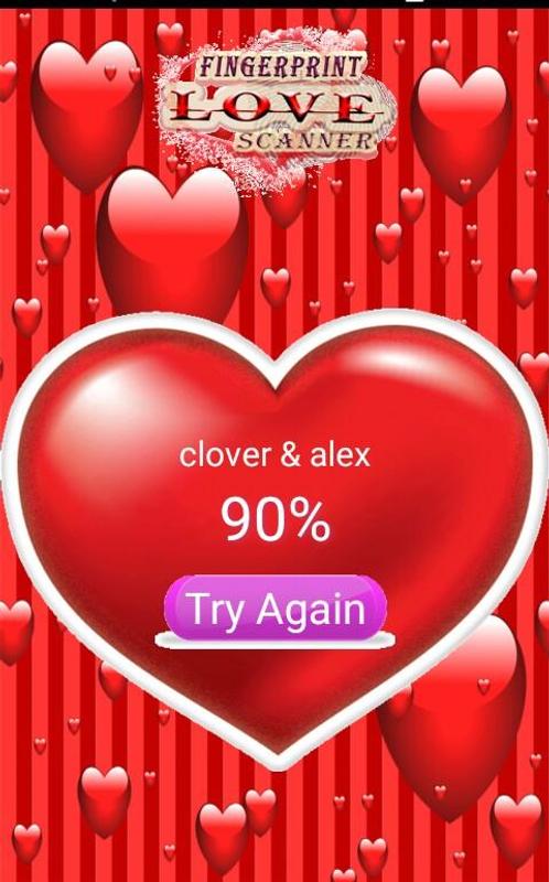 fingerprint calculator love test