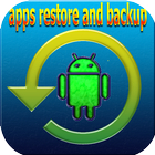 apps restore and backup icon