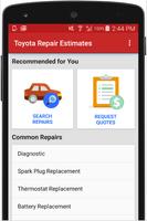 Estimates for Toyota Repairs poster