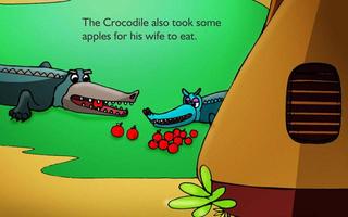 Kids Story Monkey And Crocodile скриншот 1