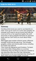 Guide for WWE 2K16 GamePlay ภาพหน้าจอ 1