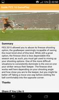 Guide PES 2016 GamePlay imagem de tela 3