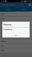 American Names স্ক্রিনশট 2