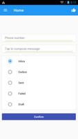 Fake Sms Message-poster