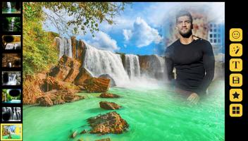 Waterfall photo wallpaper editor 截图 3