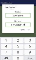 Easy Call Blocker capture d'écran 1