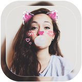 Nhãn Dán Cute Cho Hình Ảnh Và Ghép Sticker Vào Ảnh biểu tượng