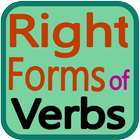 English | Right forms of Verb icône