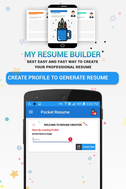 резюме Builder App Professional Cv Maker для андроид скачать Apk