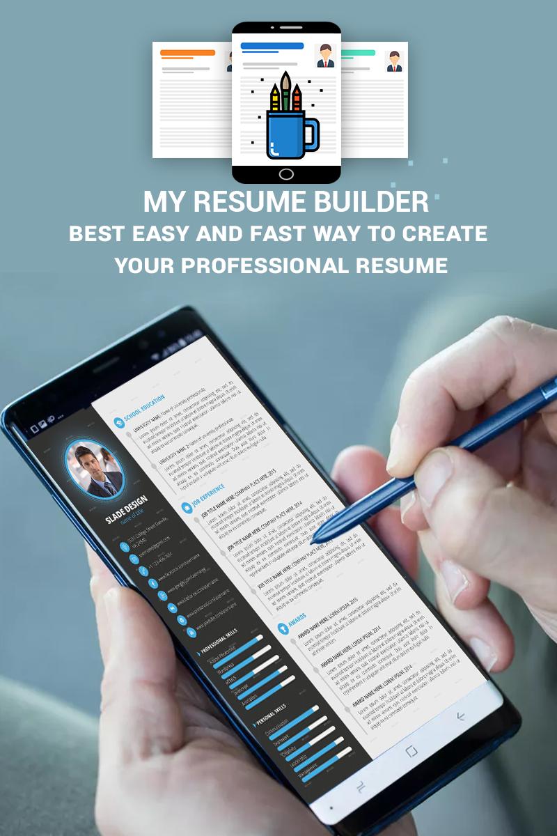 Resume Builder. Как зарегистрироваться в приложении стайл мейкер. Post Resume app. Professional application
