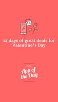 App of the Day Valentine's Day Affiche
