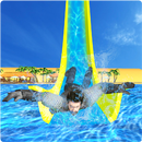 Real Super Hero Water Slide Uphill Amusement Park APK