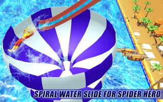 Real Super Hero Water Slide Uphill Amusement Park capture d'écran 1