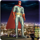 バットヒーロー: スーパーレジェンドバトル-フライングスーパーヒーロー アイコン