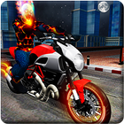 Ghost Bike Hero Blaze Fire Skull Rider Battle biểu tượng