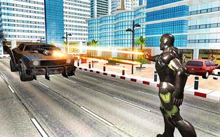 Iron Hero vs Transform Robots Car Wars постер