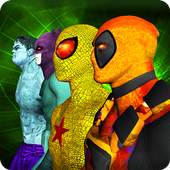 Multi Incredible Super Monster Heroes: Crime City Mod apk أحدث إصدار تنزيل مجاني