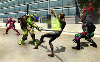 پوستر Turtle Hero: Superheroes Open World Ninja Battle