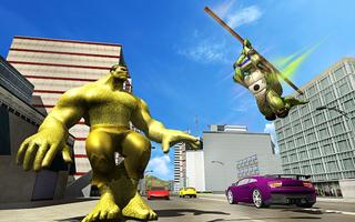 Turtle Hero: Superheroes Open World Ninja Battle screenshot 2