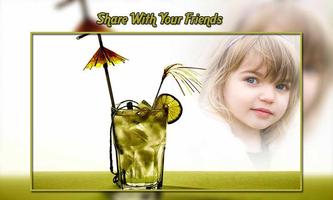 برنامه‌نما Cold Drinks Photo Frames عکس از صفحه