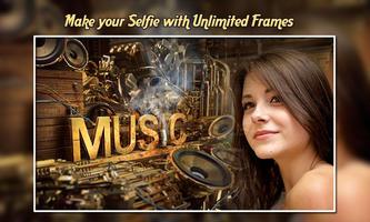 Music Photo Frames Affiche