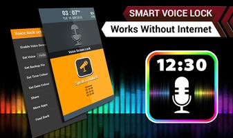 Voice Lock -Mobile Lock Screen plakat