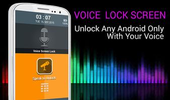 Voice Lock -Mobile Lock Screen capture d'écran 1