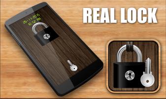 Real Lock screen-simulation الملصق