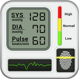 Blood Pressure Scanner Prank أيقونة