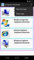 Win 7 Shortcut Keys capture d'écran 1