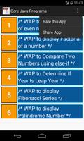 Core Java Programs imagem de tela 1