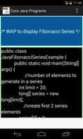 Core Java Programs captura de pantalla 3