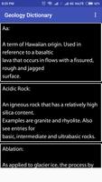 Geology Dictionary capture d'écran 3