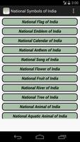 National Symbols of India Affiche