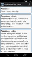 Software Testing Dictionary screenshot 2