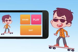 Street Skater Ben 10 Game الملصق