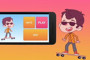 Street Skater Ben 10 Game تصوير الشاشة 1