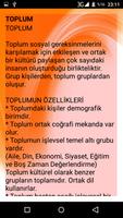 SOSYOLOJİ DERS NOTLARI 2 capture d'écran 3