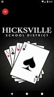 Hicksville EV School District الملصق