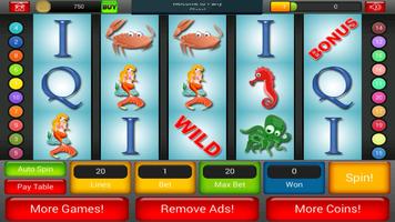 Slots Riches Mermaid Princess capture d'écran 2