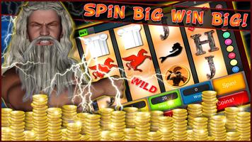 Zeus's Slots 777 Casino Deluxe Affiche