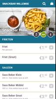 Snackbar Willemse Bestelapp Affiche