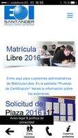 EOI Santander plakat