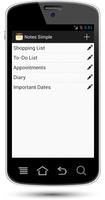 Notes Simple screenshot 1
