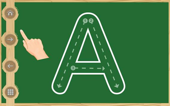 handwriting abc learning android apps